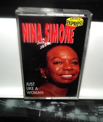 NINA SIMONE. " JUST LIKE A WOMAN " CASSETTE UK 1989. ARIOLA EXPRESS LABEL. - Image 1 of 4