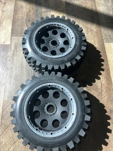 King Motor Baja Truck Knobbies 1:5 Tires And Wheels - Picture 1 of 3