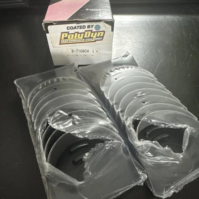 Juego de rodamientos de varilla de conexión Speed Pro Sealed Power 8-7160CH recubiertos por PolyDyn Foto 1 de 4