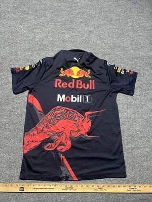 Polo Puma Red Bull Big Logo Over Print Pirelli F1 taglia media  - Immagine 1 di 4