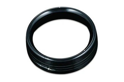 Anillo de ajuste Kuryakyn negro brillante sin LED para faro de 7" (ea) Foto 1 de 2