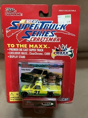 Nuevo en paquete 1995 Racing Champions 1:64 NASCAR SuperTruck To The Maxx #21 Tobey Butler Foto 1 de 2