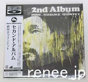 Kosuke Mine Quintet / 2nd Album JAPAN Blu-spec CD Mini LP TBM Three Blind Mice - Picture 1 of 2