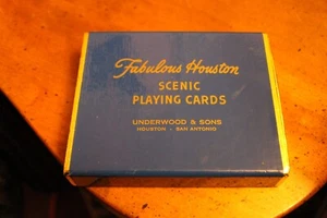 Favolosa carta da gioco Houston Scenic ~ scatola aperta, una confezione sigillata - Foto 1 di 3