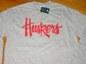 Univ NEBRASKA HUSKERS Cornhuskers long sleeve T-Shirt NEW TAG sz.... XLarge XL - Picture 1 of 6