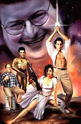 Seinfeld Poster #101 Star Wars Art 24x36  • 15.94$