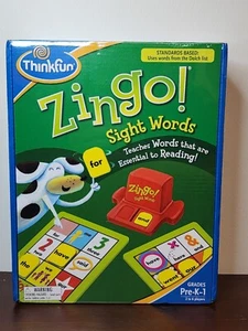 ZINGO Teaches Words That Are Essential To Reading Grades Pre-K-1 by ThinkFun NEW - Picture 1 of 16
