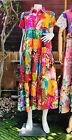 Long Dress With Shirt Neck Handmade Of Patchwork Made In Thailand.