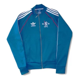 Adidas Chelsea Football 00s Track Jacket Size XS/S - Picture 1 of 9
