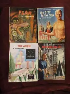 GALAXY Science Fiction Magazin - 4 Romane (Alien-Black-City-Fear) - Bild 1 von 1