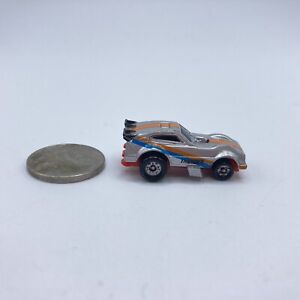 Vintage 1988 Micro Machines Galoob Plymouth Arrow Funny Car "Thunder" Silver