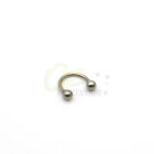 2-5pcs Horseshoe Piercing Surgical Steel Nose Septum Cartilage Ear Jewellery