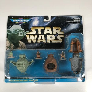 Star Wars Micro Machines 68020 Colección III Yoda, Jawa, Princesa Leia (SELLADO) - Imagen 1 de 9