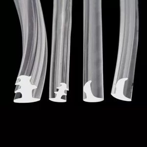 Dichtprofil Scheibendichtung Fensterdichtung Nuten Fugen Profil Dichtung Klar - Picture 1 of 21