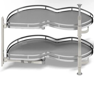Kinchoix Jalousie Eckschrank ausziehbar Organizer Soft Close 36" noch neu - Bild 1 von 7