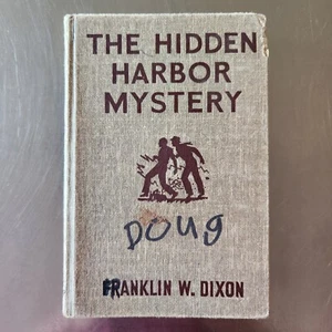 Vintage Hardy Boys THE HIDDEN HARBOR MYSTERY Franklin W Dixon 1961 HC - Picture 1 of 12