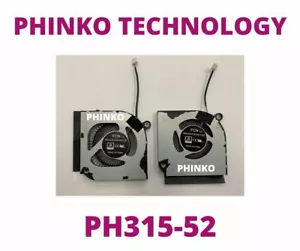CPU GPU Gaming Cooling Fan Acer Predator Helios 300 PH317-53 PH315-52 N18C3 - Picture 1 of 2