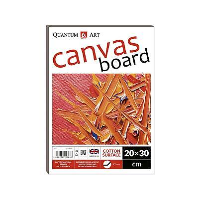 Standard Cotton Canvas Board 20x30 Cm - 5 Pcs • 7.58€