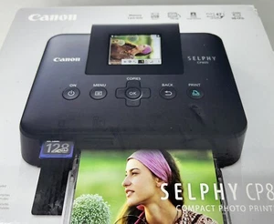 Canon Selphy CP800 Compact Digital Inkjet Photo Printer Powers On - Picture 1 of 20