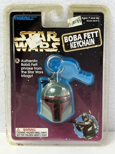 Vintage 1997 Tiger Electronics Star Wars Boba Fett Electronic Keychain NIB - Picture 1 of 6