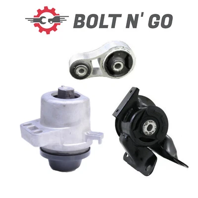 Montaje de motor y puntal de par de 3 piezas para Mazda CX-7 2007-2012 2,3 L 2,5 L Foto 1 de 4