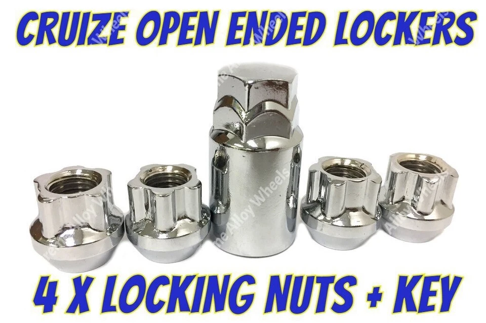 Locking Wheel Nuts S Open M12x1.5 For Mitsubishi 3000 GT 380 DB Asx Carisma — 第 1/1 张图片