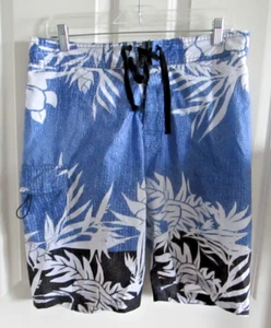 US Apparel Board Shorts Mens Large Blue / White - Picture 1 of 9