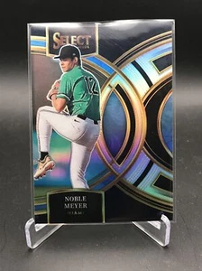 2024 Panini Select - Concourse Noble Meyer #97 Black & Blue Prizm /49 (RC) - Picture 1 of 2