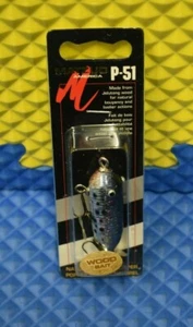 Matzuo America Natural Wood Popper P Series Wood Bait P51B-SHIN - Picture 1 of 3