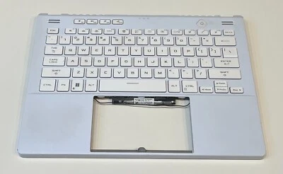 6053B2014201 ASUS ROG Zephyrus G14 GA402RJ reposamanos con teclado BL grado B OEM Foto 1 de 3