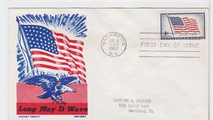 TurtlesTradingPost - 48 Star Flag FDC #1094- 1957 Ken Boll- Cachet Craft Cover - Picture 1 of 1