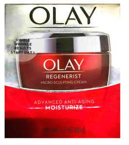 Olay Regenerist Micro-Sculpting Cream, Anti-Aging Moisturizer, 1.7 oz