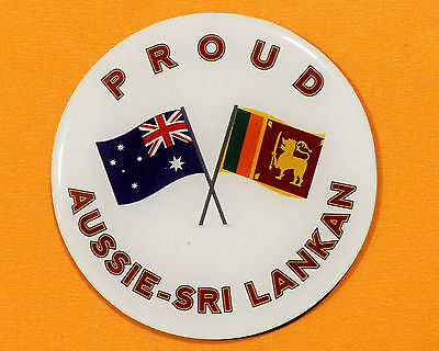 Proud Aussie - Sri Lankan Fridge Magnet Australian Souvenir Sri Lanka Gift • 3.17£