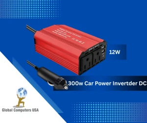 300w Car Power Inverter Dc 12v To Ac 110v Sine Wave Converter Adapter USB 2 AC - Picture 1 of 3
