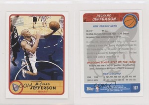 2003-04 Bazooka Mini Richard Jefferson #197