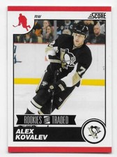 10/11 SCORE ROOKIES & TRADED RC Hockey (#560-659) U-Pick From List