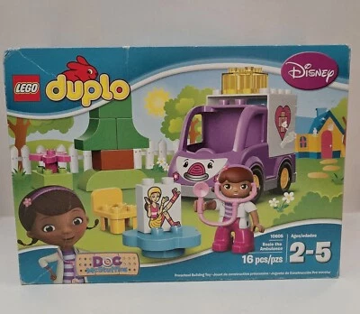 LEGO duplo DISNEY - ROSIE THE AMBULANCE  #10605 - Doc McStuffins-NEW - Image 1 of 4