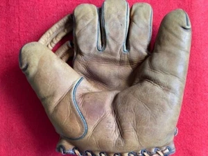 Vintage Tony Lazzeri buckle back baseball glove / mitt - Picture 1 of 5
