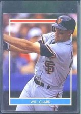 Will Clark 1990 Hottest 50 Players sticker