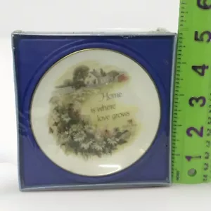 Piatto Tesori Durevoli Porcellana Autentica Nuovo Vintage Saluti Americani - Foto 1 di 7