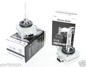 Two D1S 35W 5000K Ultra Xenon White Burner 35W DUO PACK NEW ORIGINAL PACKAGING CAR BULB NEW - Picture 1 of 9