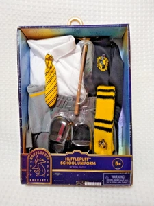 Harry Potter Hufflepuff Schuluniform Puppe Outfit Unisex 18 schwarz gelb grau - Bild 1 von 6