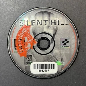 Silent Hill Playstation 1 PS1 etichetta nera solo disco testato - Foto 1 di 3