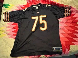 Jersey Chicago Bears #75 Kyle Long Blue Size 2XL - Picture 1 of 12