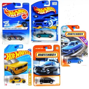 Hot Wheels y Matchbox (2) BMW Z3 Roadster y (3) BMW 2002- Lote de 5. - Imagen 1 de 6