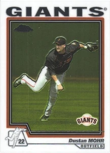 2004 Topps Traded & Rookies Chrome #T34 Dustan Mohr San Francisco Giants - Picture 1 of 2