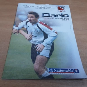 Darlington v Halifax Town, 11/11/2000 (D3) - Imagen 1 de 2