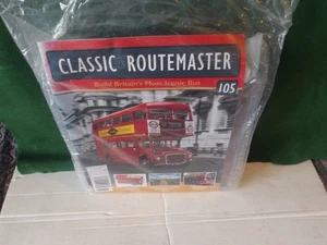 HACHETTE 1/12 CONSTRUYE EL CLÁSICO ROUTEMASTER BRITAINS AUTOBÚS MÁS ICÓNICO EDICIÓN 105 - Imagen 1 de 2