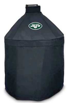 全新 FANMATS 42771 NFL 纽约喷气机队 黑色 KAMADO 烤架 保护套 27x27x40 — 第 1/3 张图片