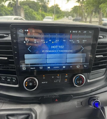 For 2020-2024 Ford Transit 150 250 350 Carplay Car Radio Android 14 GPS Navi BT - Imagem 1 de 4